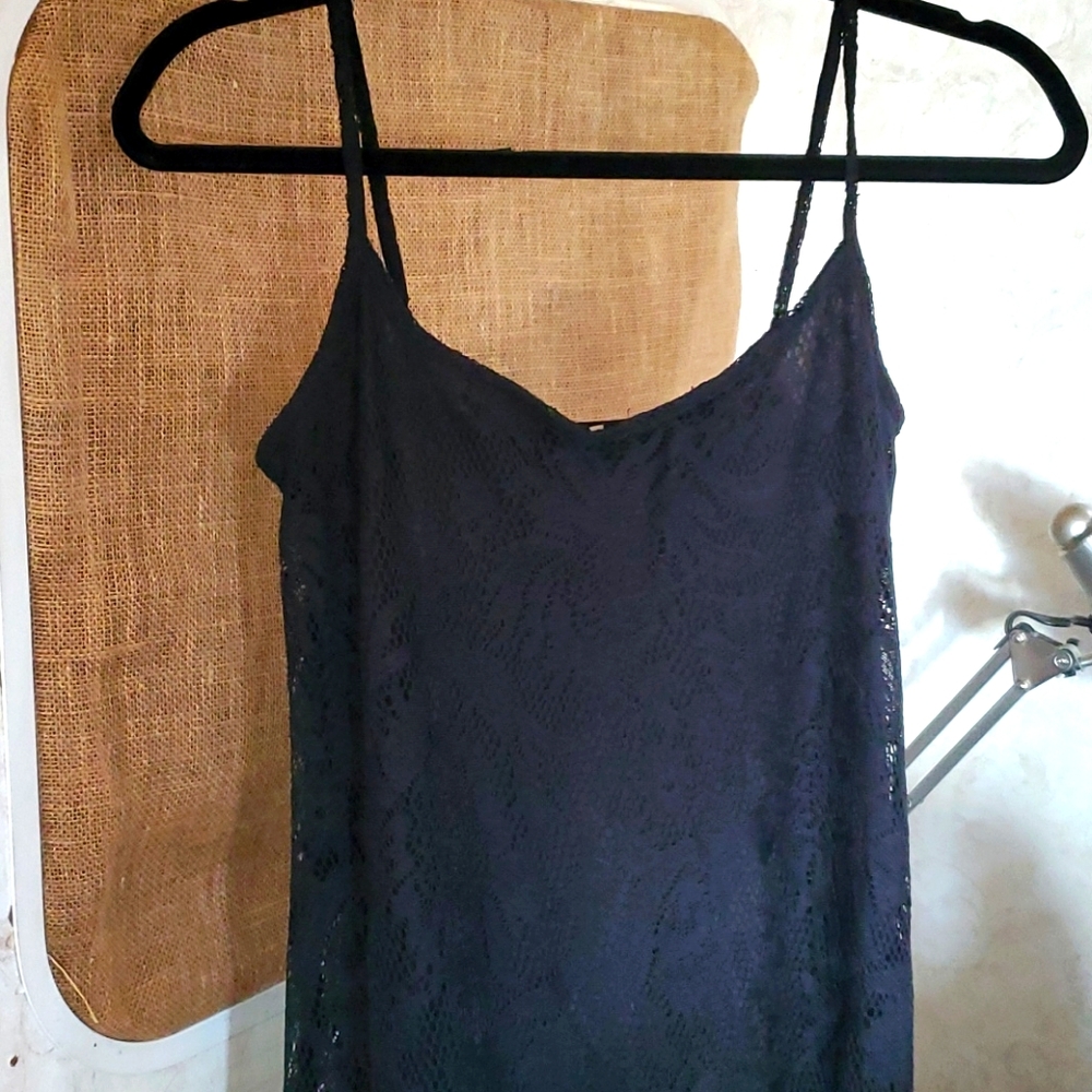 Long Black Lace Dress by Soma